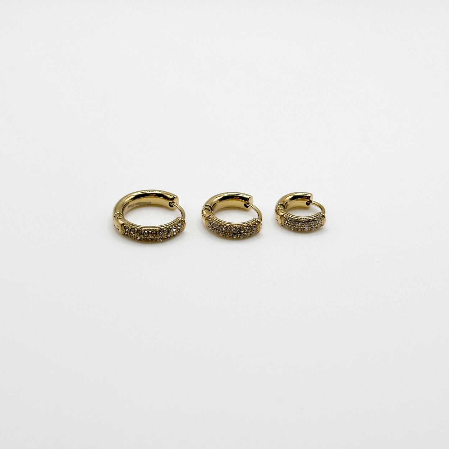 ORECCHINI HOOP SPARKLING
