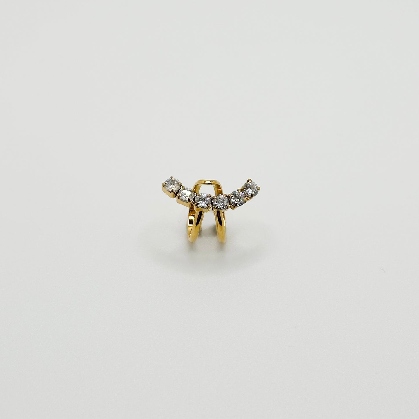 ORECCHINO CUFF STRASS