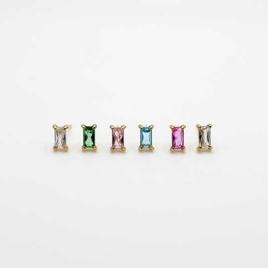 ORECCHINO BAGUETTE MULTI