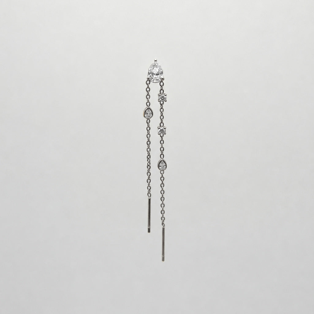 ORECCHINO DROP CHAIN