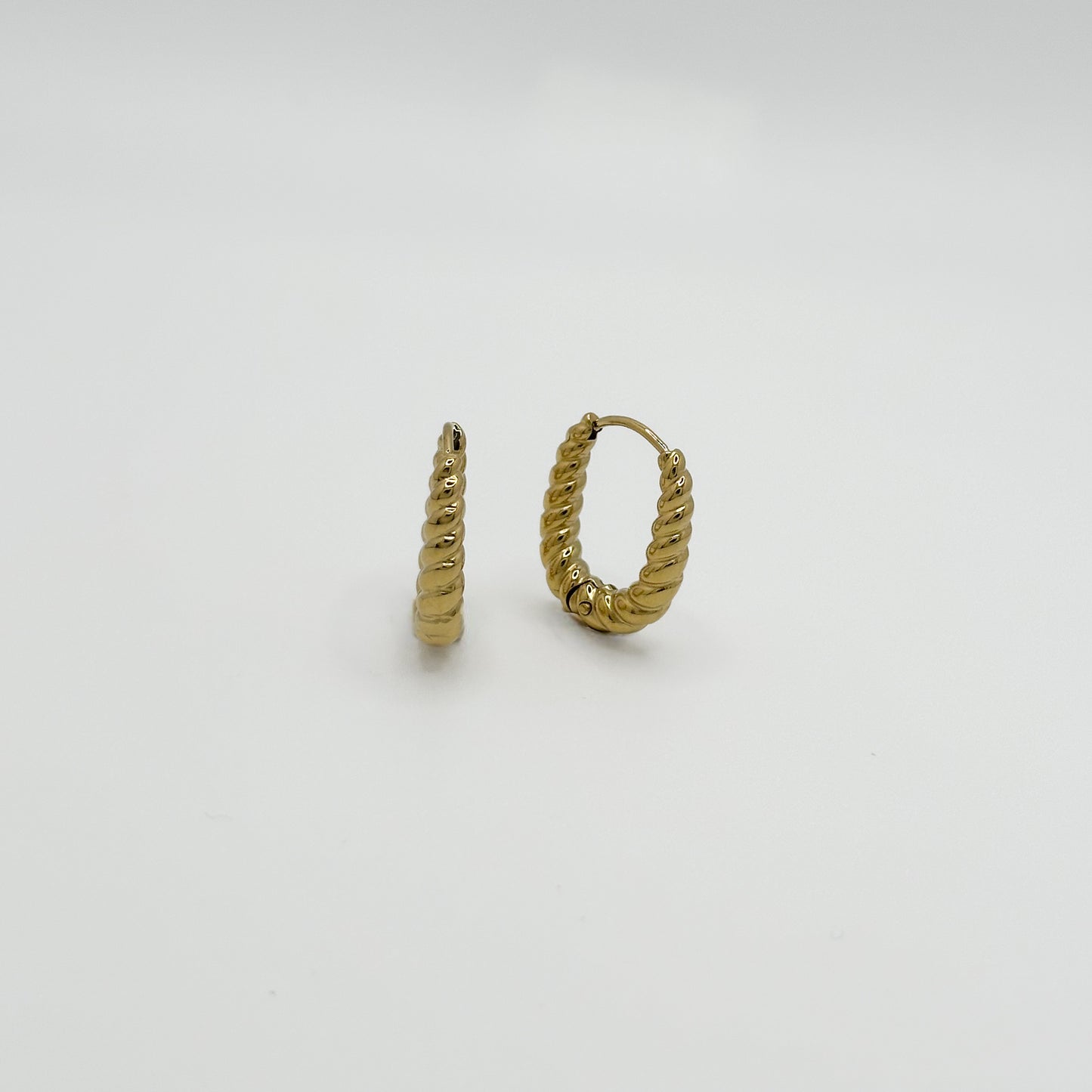 ORECCHINI HOOP TWIST