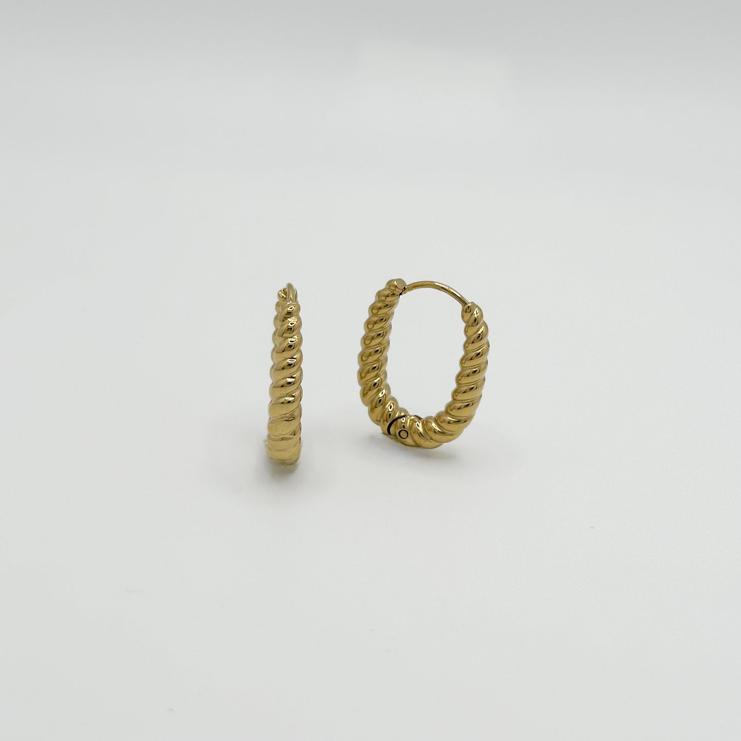 ORECCHINI HOOP TWIST