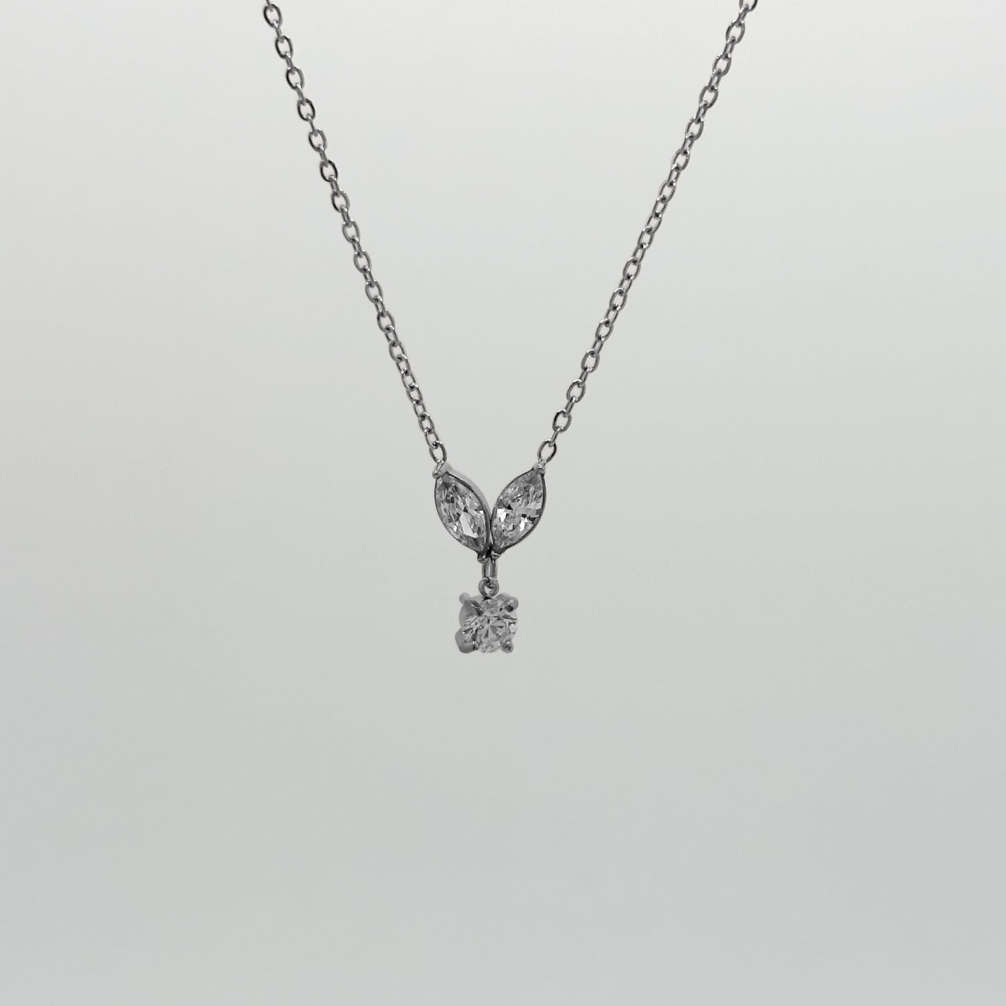 COLLANA DOUBLE MARQUISE