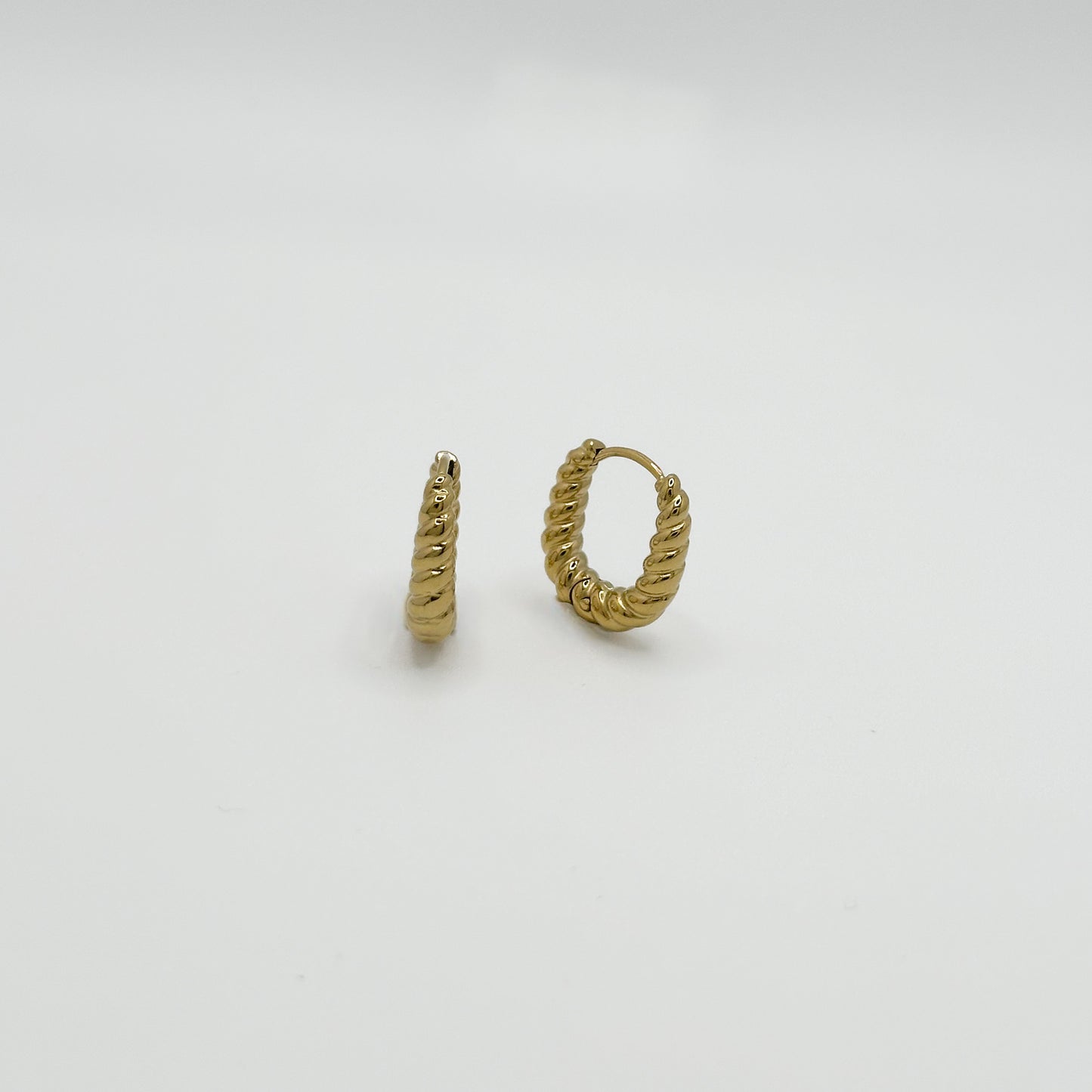 ORECCHINI HOOP TWIST