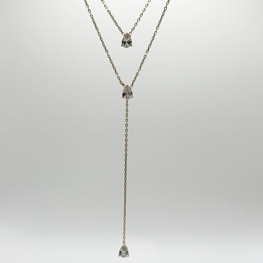 COLLANA GOCCIA LONGUETTE