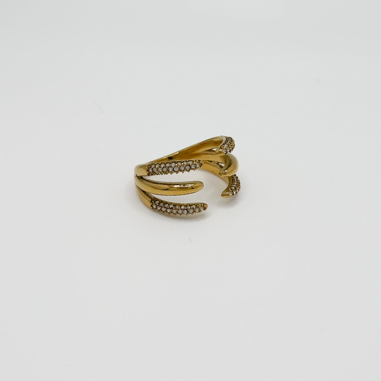 ANELLO TRIPLO PAVÉ