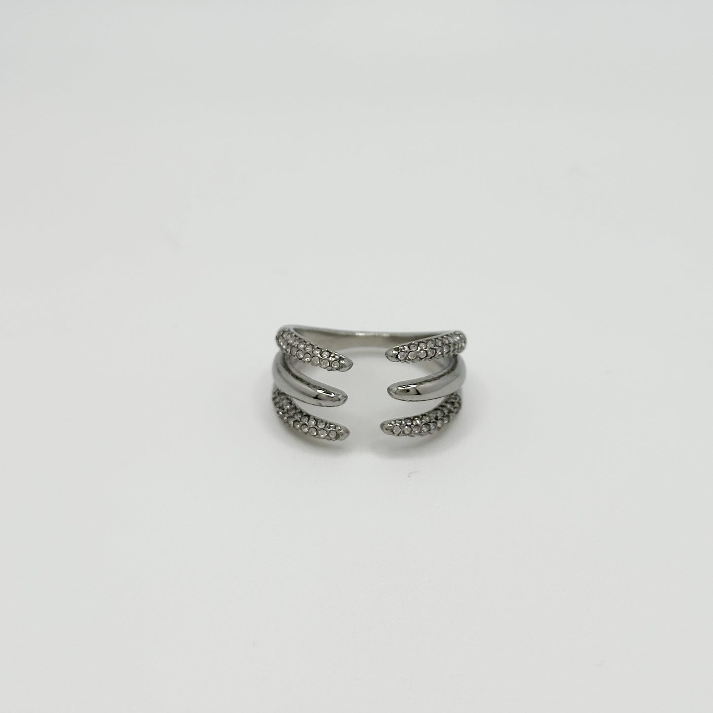 ANELLO TRIPLO PAVÉ