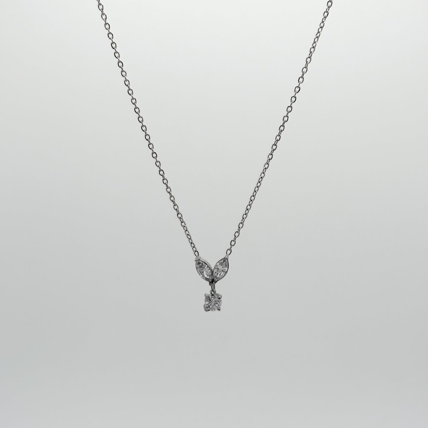 COLLANA DOUBLE MARQUISE