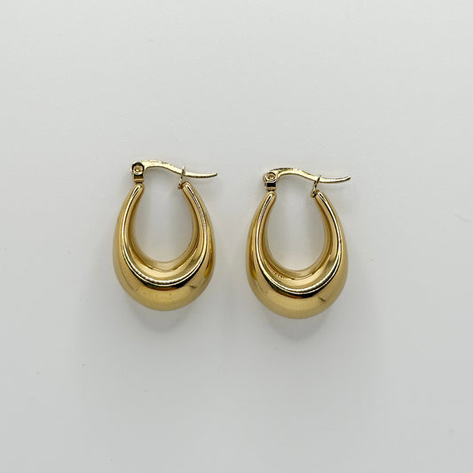 ORECCHINI CHUNKY OVAL SMALL