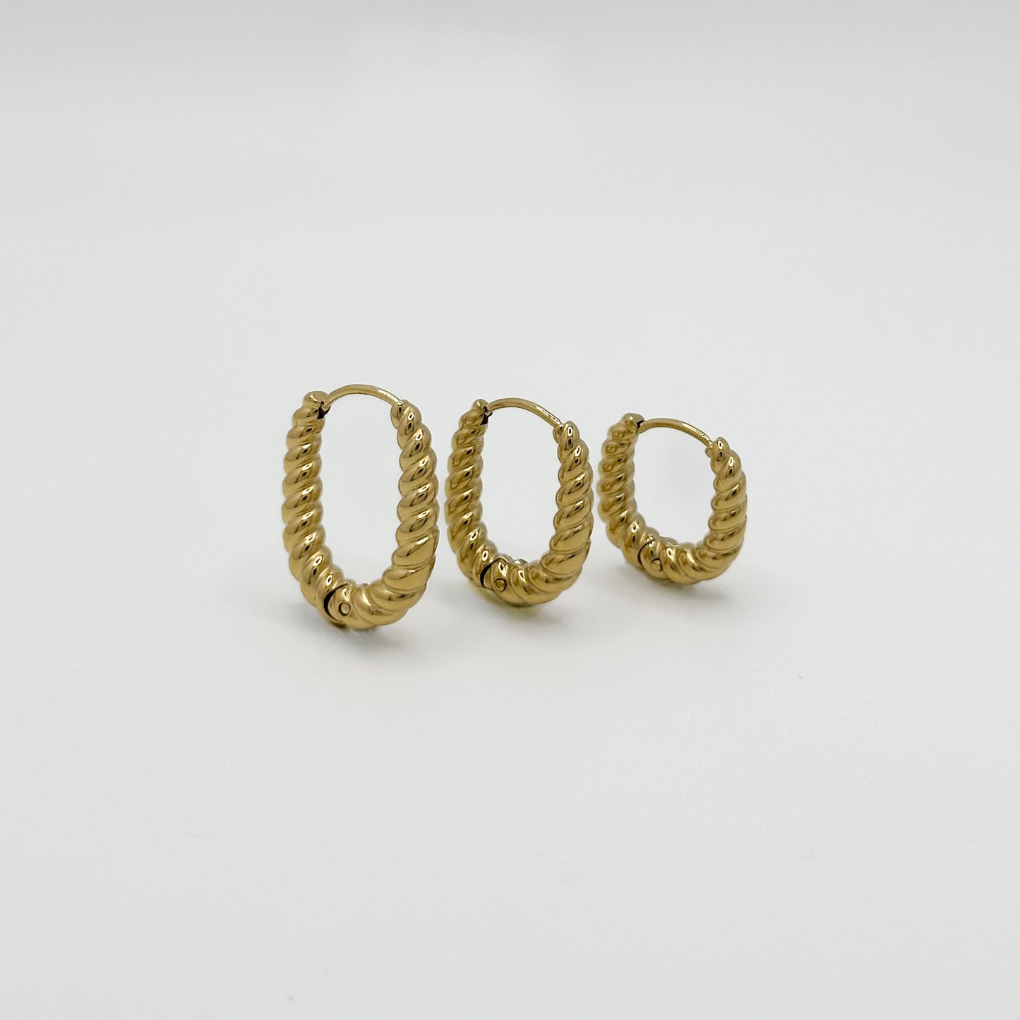 ORECCHINI HOOP TWIST