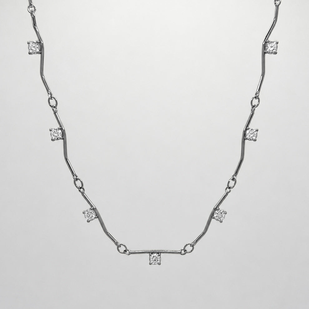 COLLANA WAVES MULTI DOT
