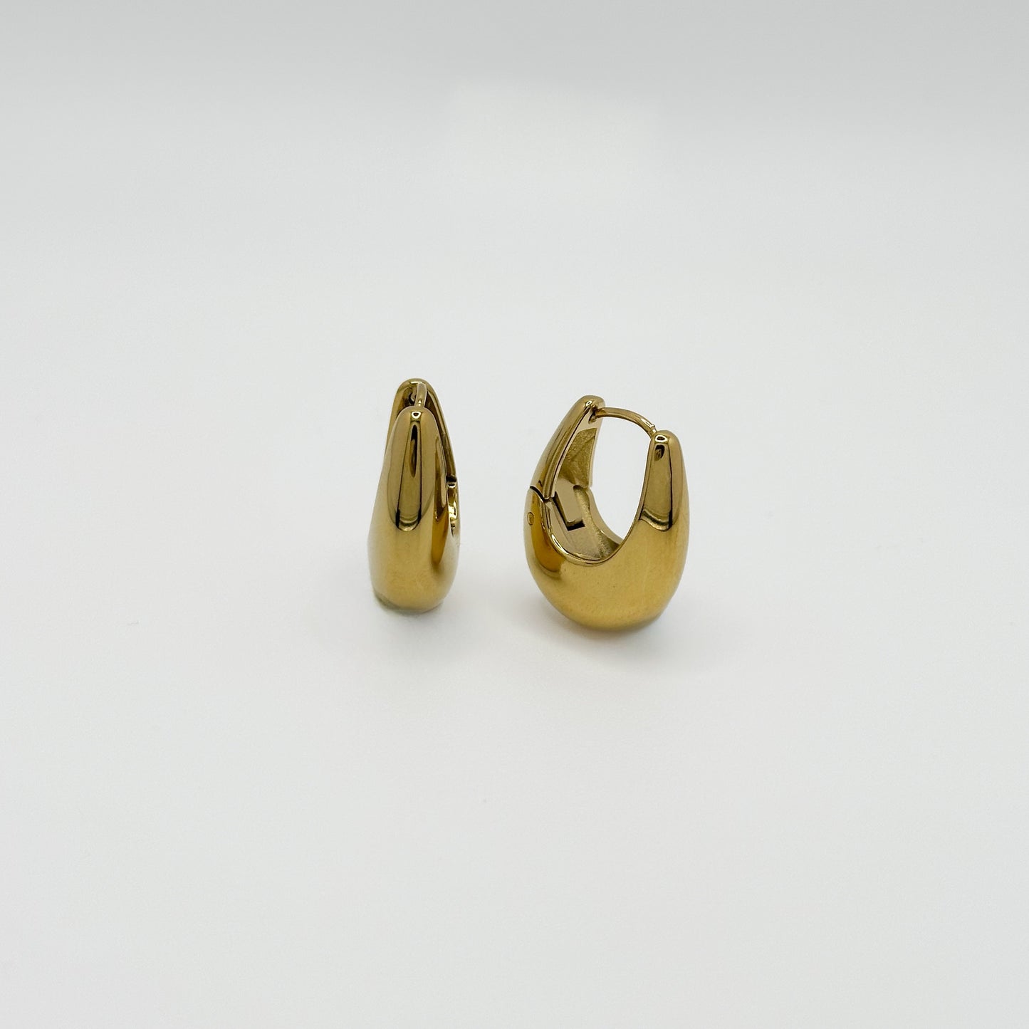 ORECCHINI HOOP OVAL